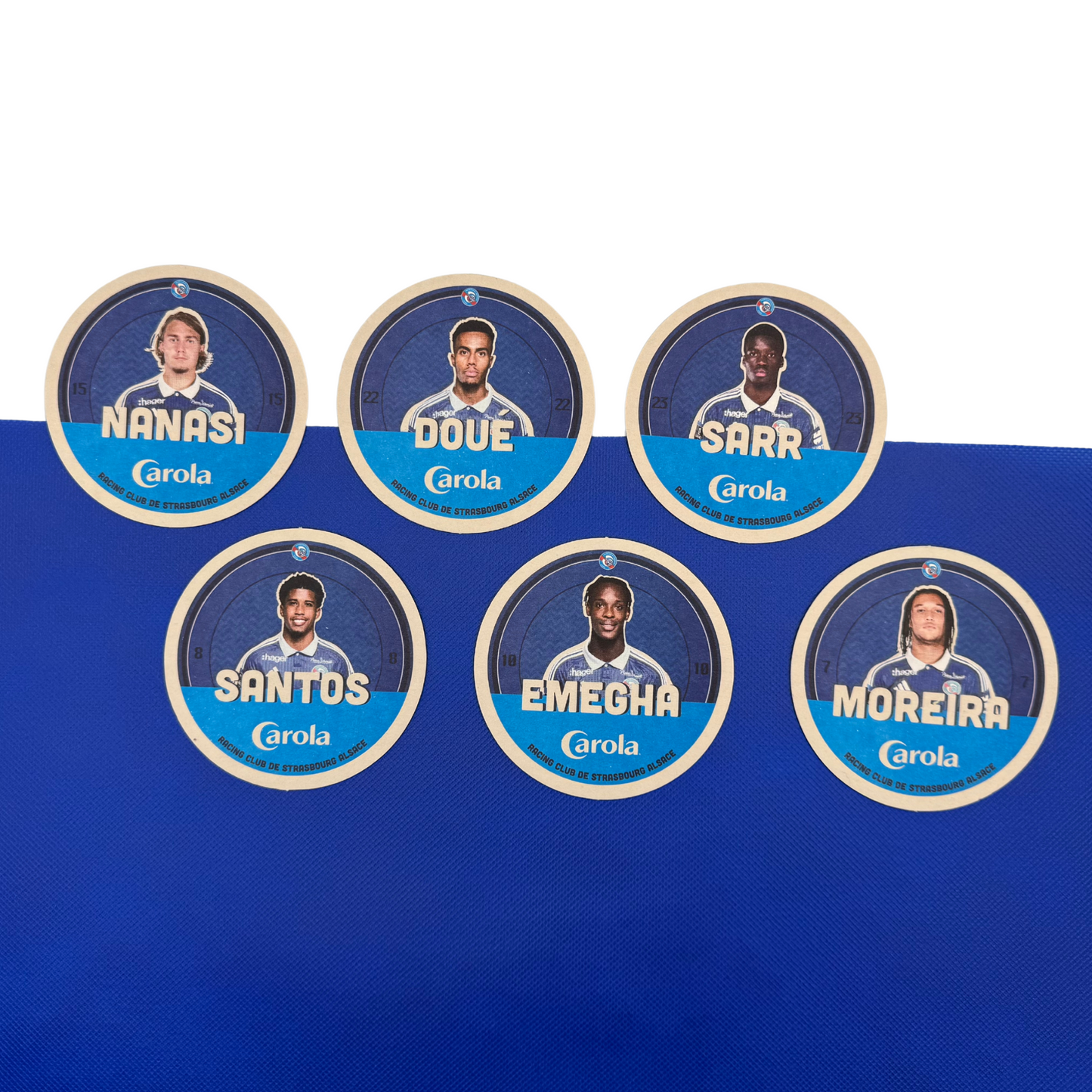 Sous-verre CAROLA "Collection Racing" - Lot de 12
