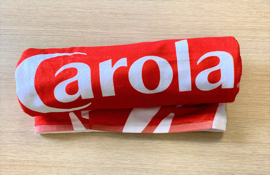 Serviette de plage CAROLA REPREVE® RPET