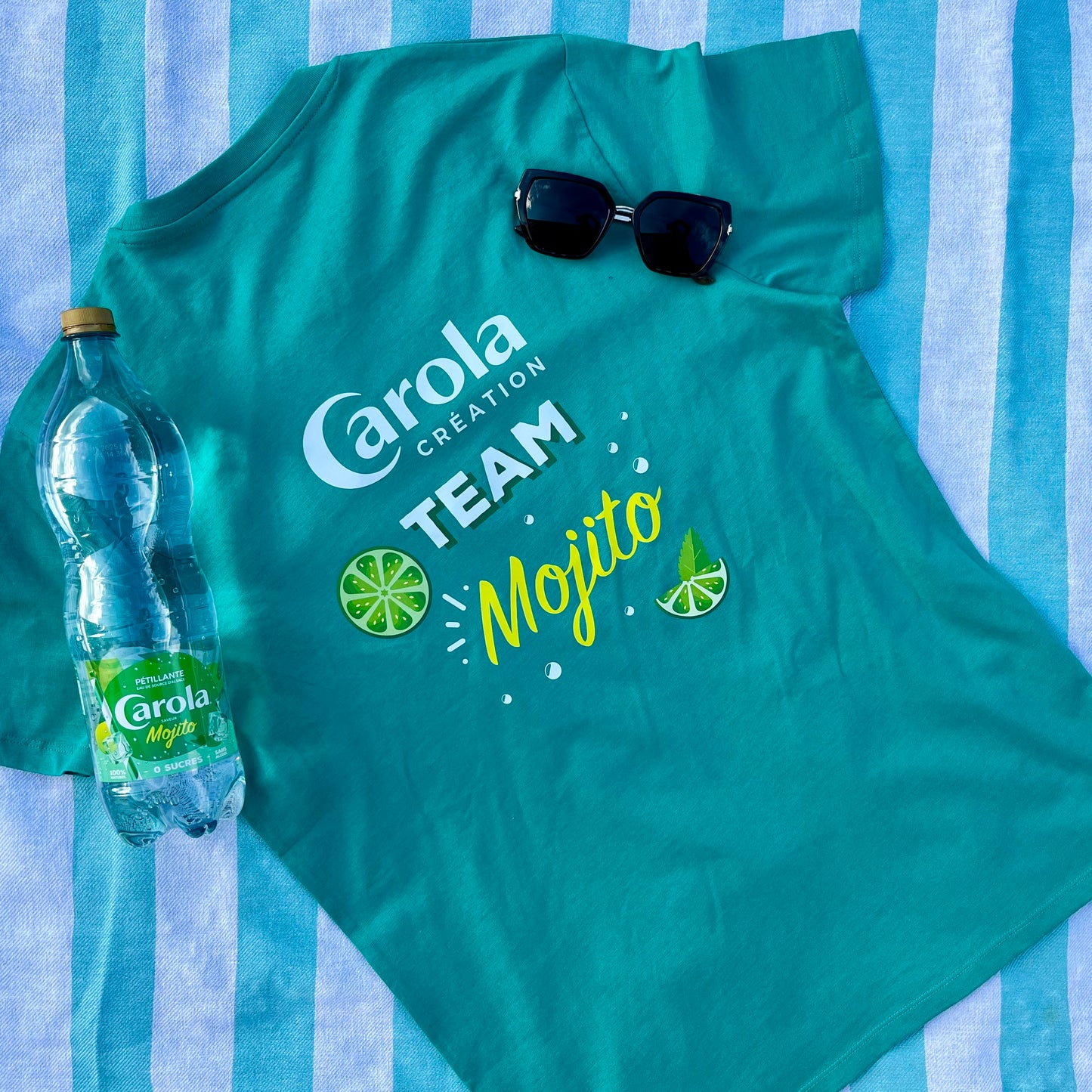 T-shirt Carola Création "Team Mojito"