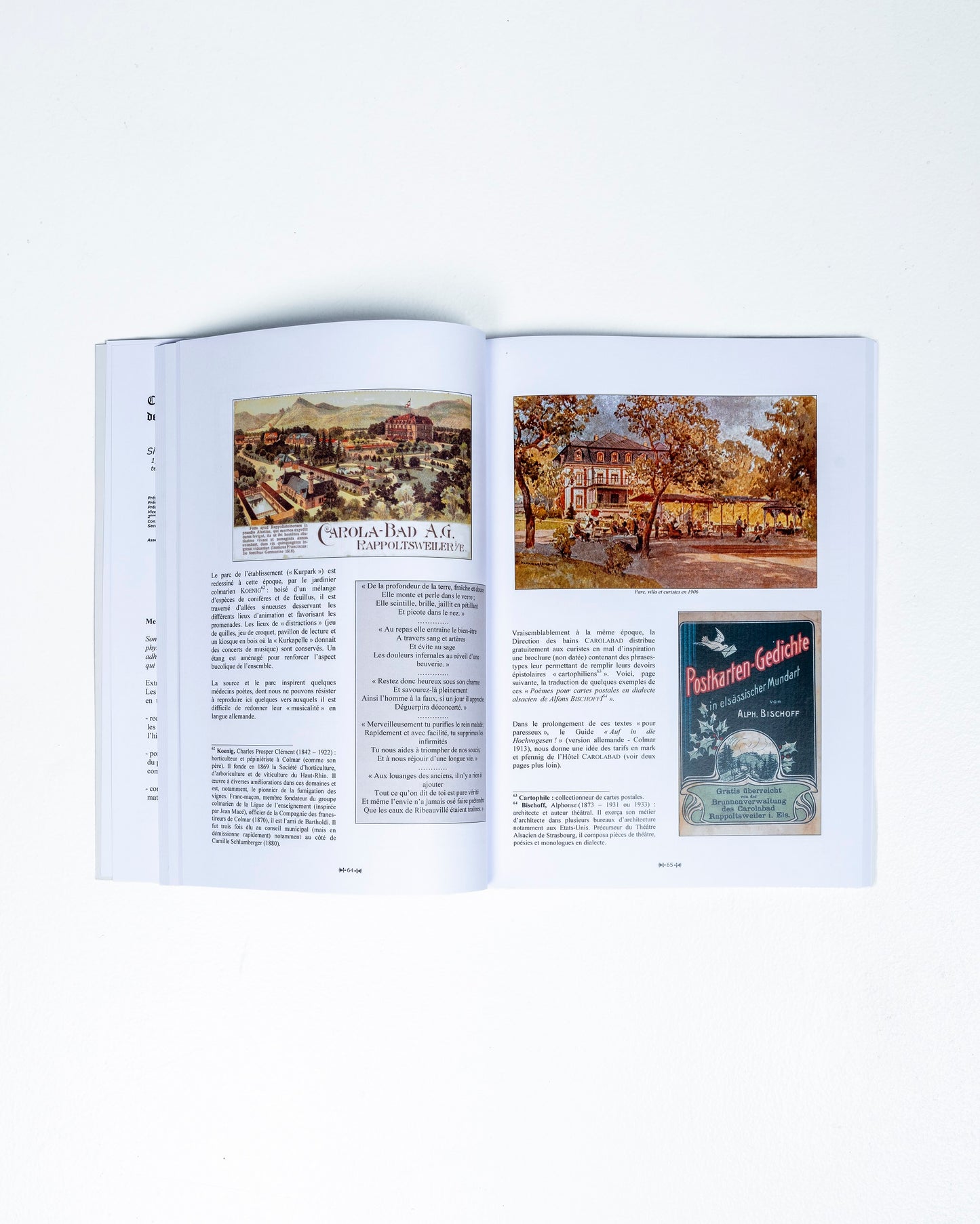 Livre sur l'histoire de CAROLA : Carola, la saga d'un patrimoine alsacien