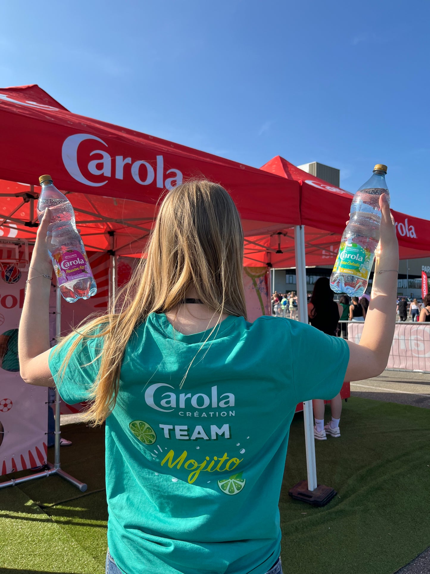 T-shirt Carola Création "Team Mojito"