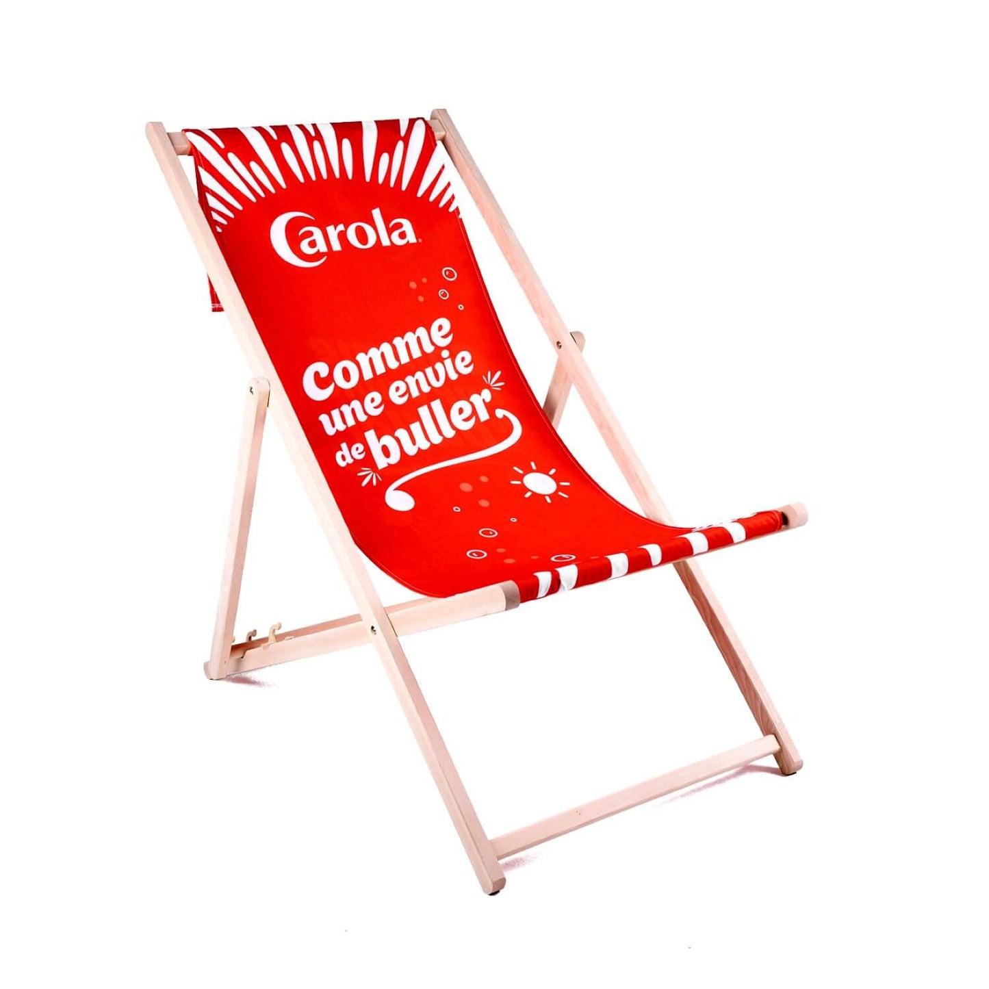 Transats CAROLA - Lot de 2 (retrait uniquement sur place à Ribeauvillé)