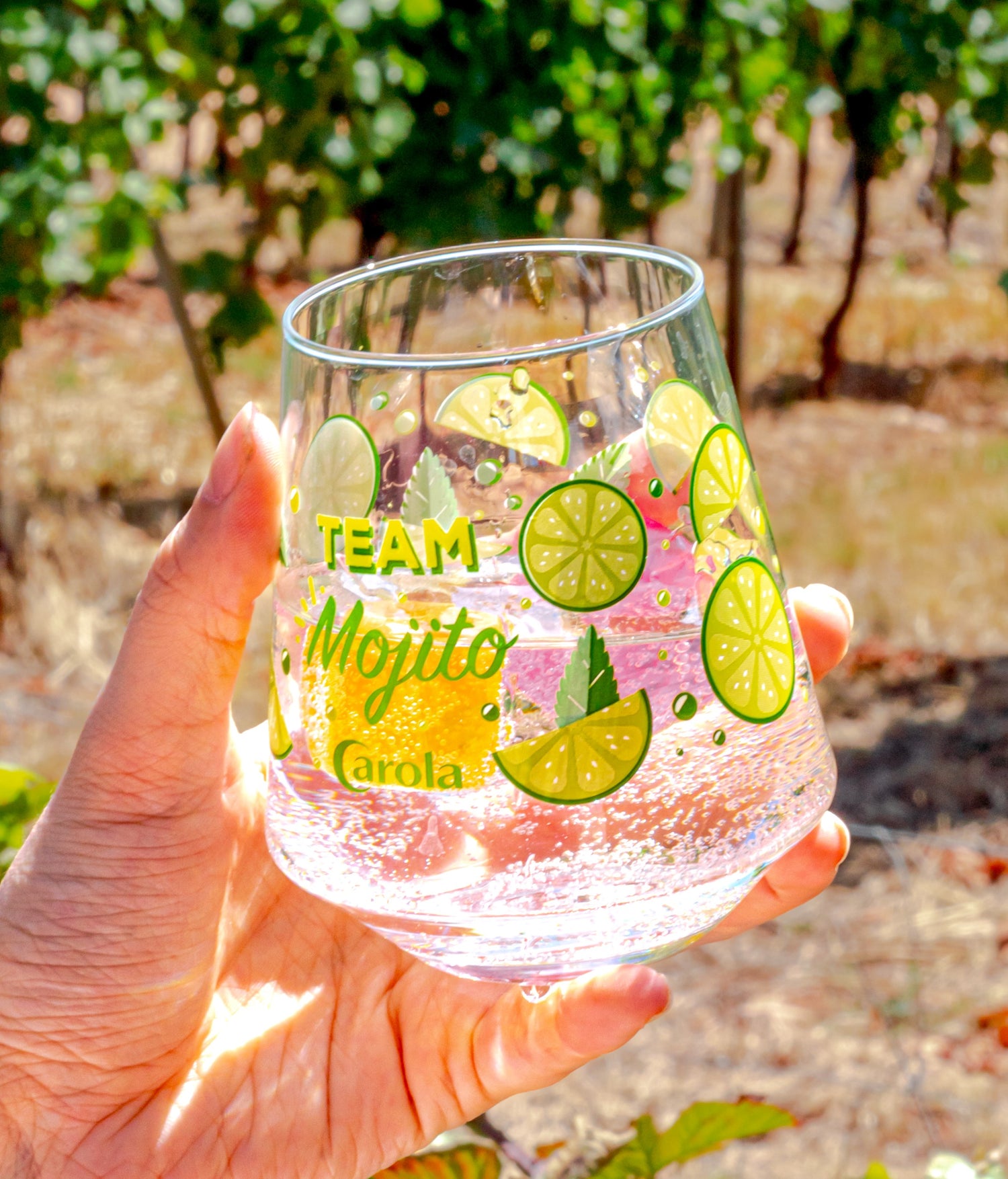Verre Carola "Team Mojito" - Lot de 2
