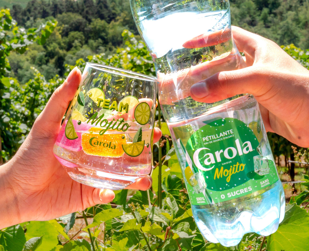 Verre Carola "Team Mojito" - Lot de 2