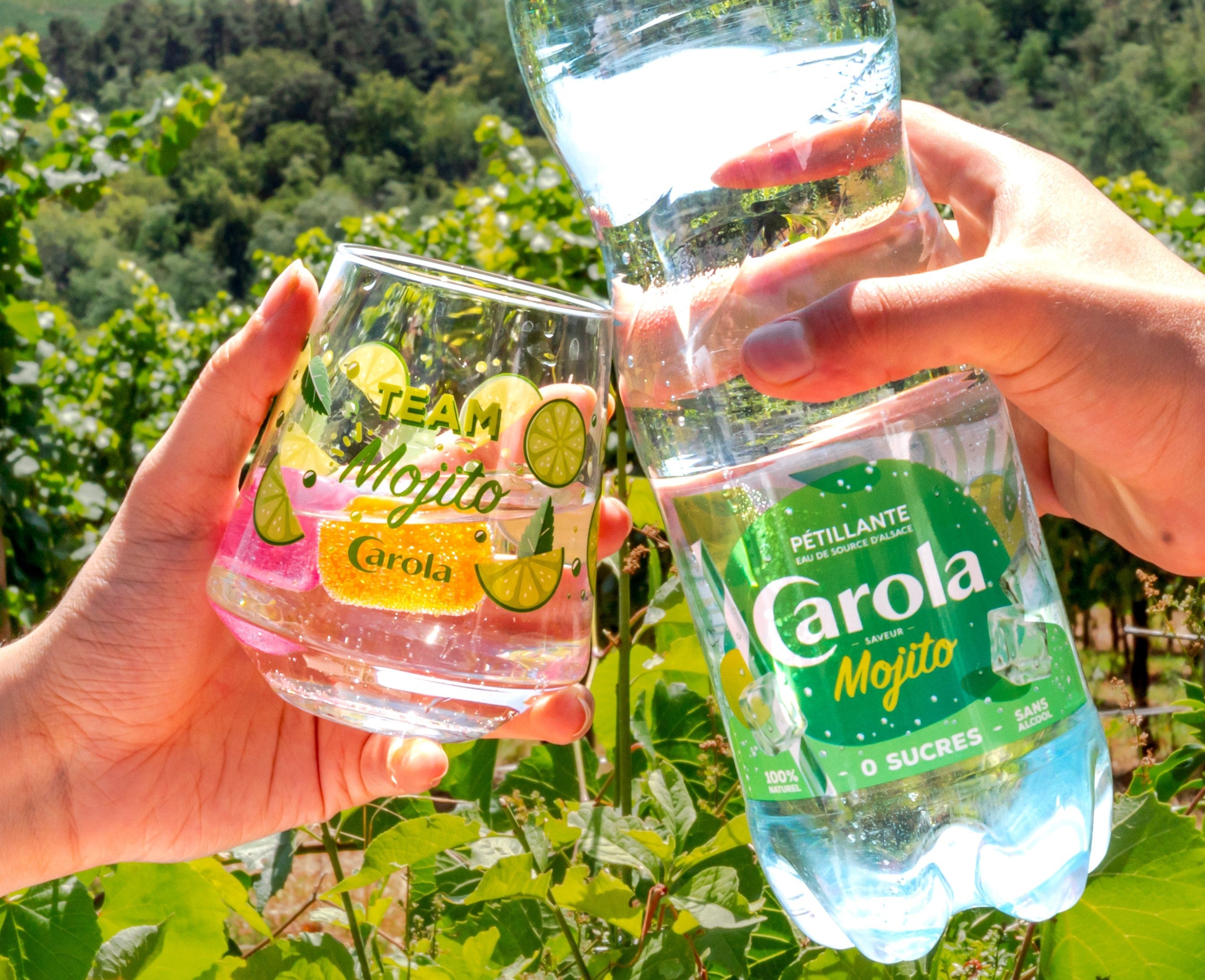 Verre Carola "Team Mojito" - Lot de 2