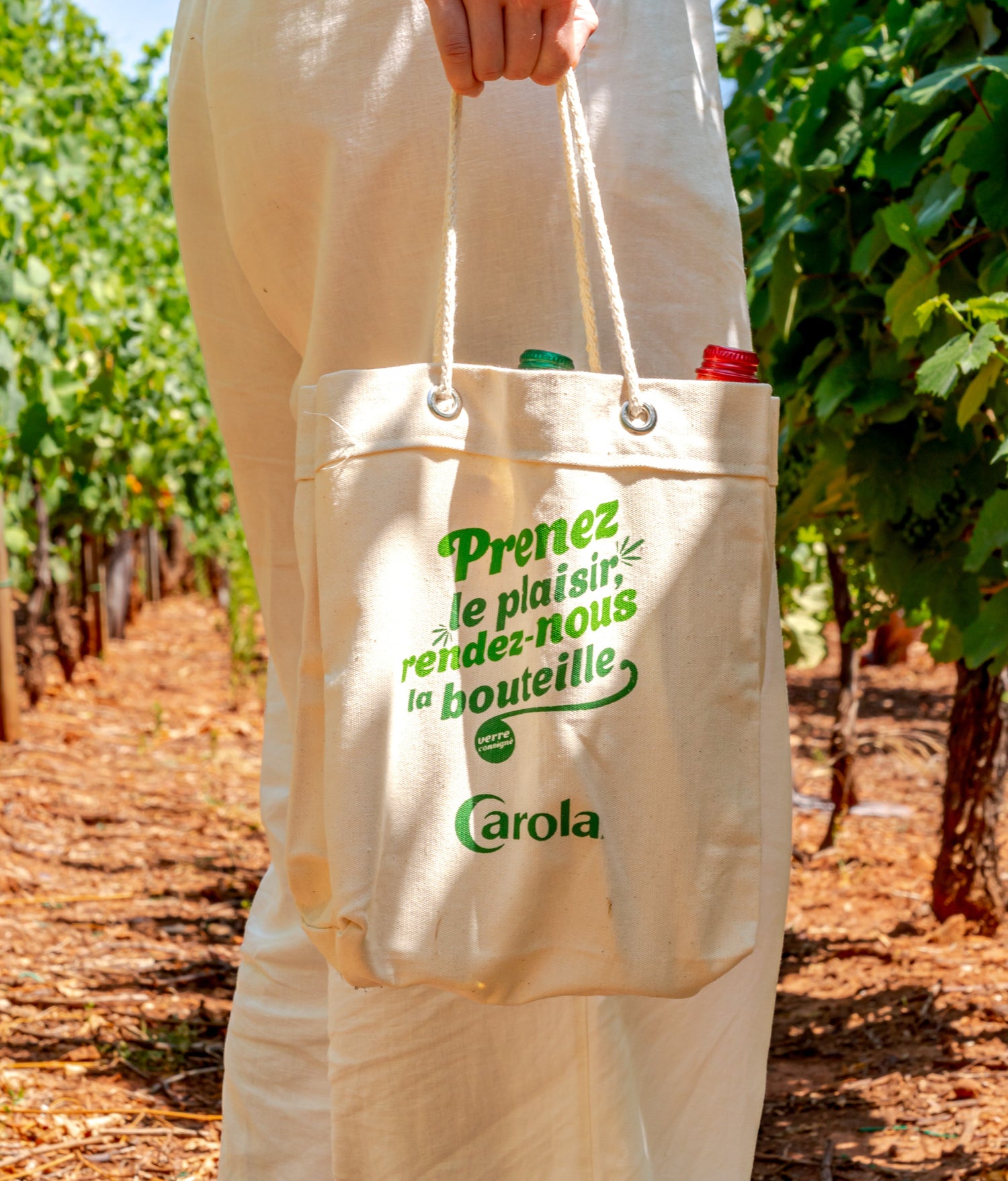 Sac bouteilles consignées Carola