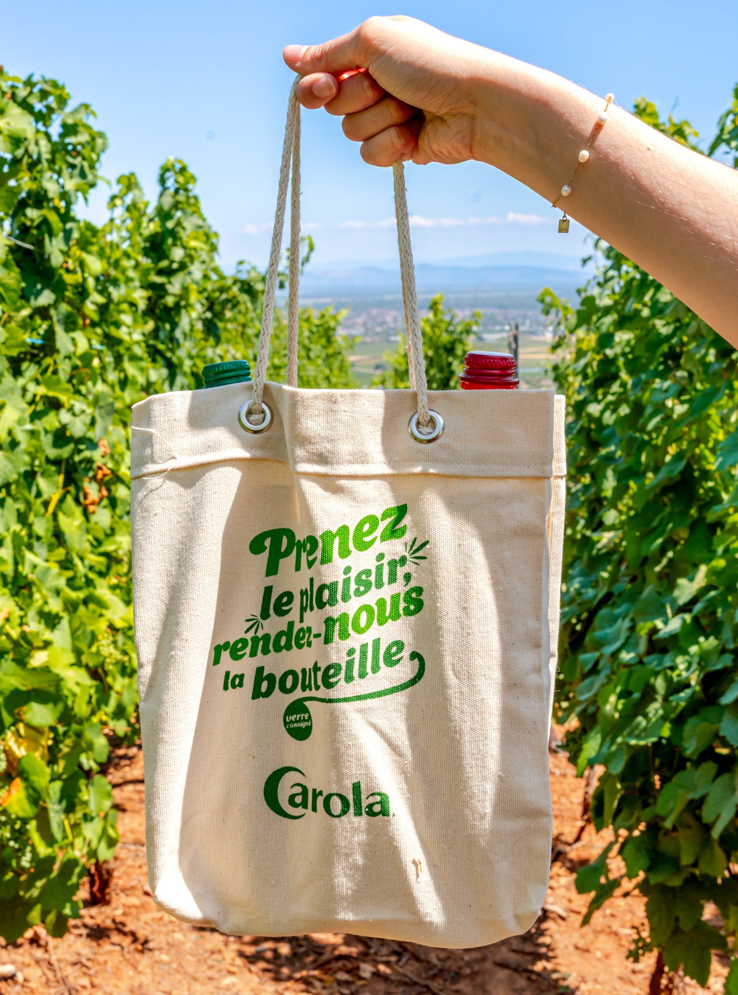 Sac bouteilles consignées Carola