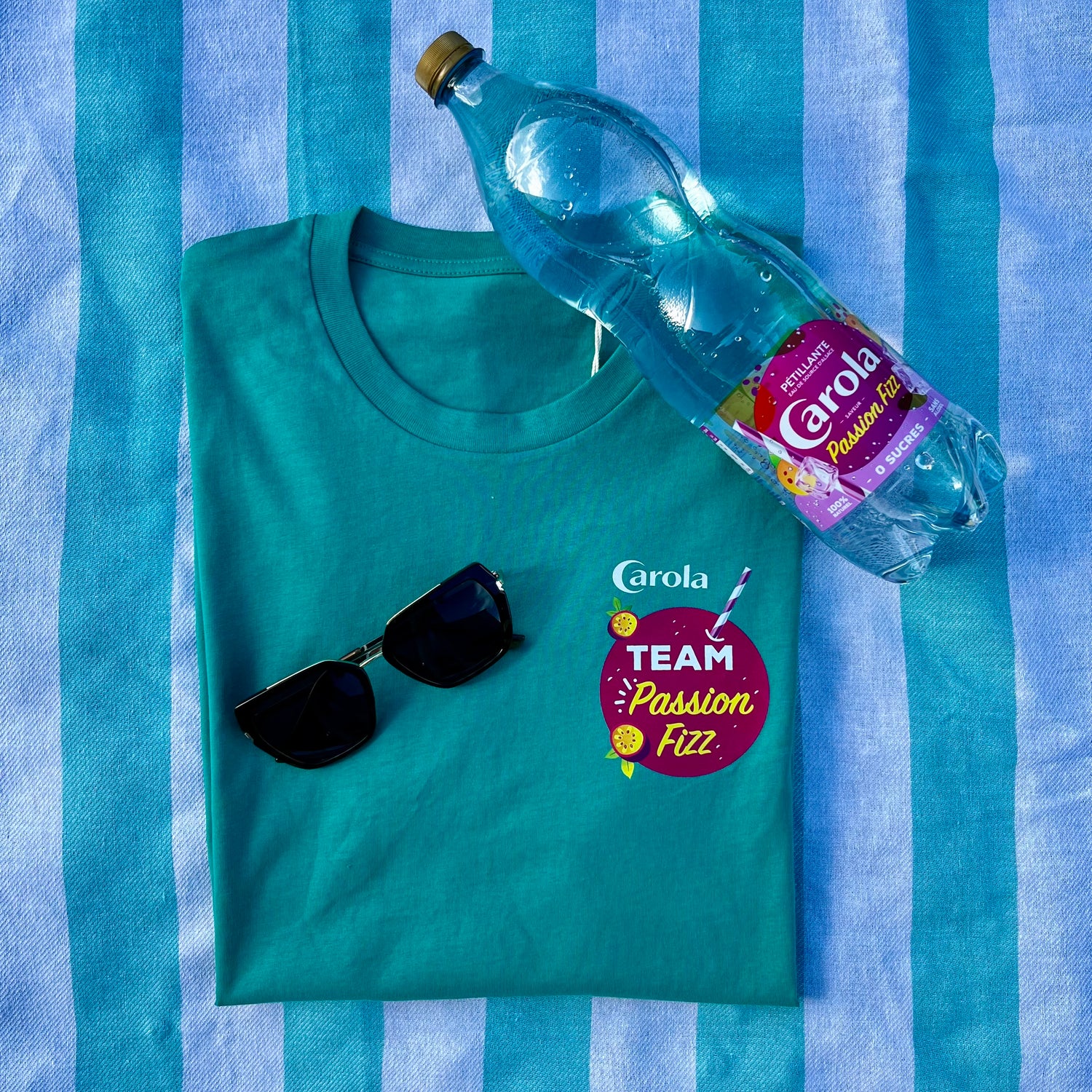 T-shirt Carola Création "Team Passion Fizz"