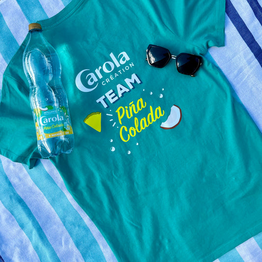 T-shirt Carola Création "Team Piña Colada"