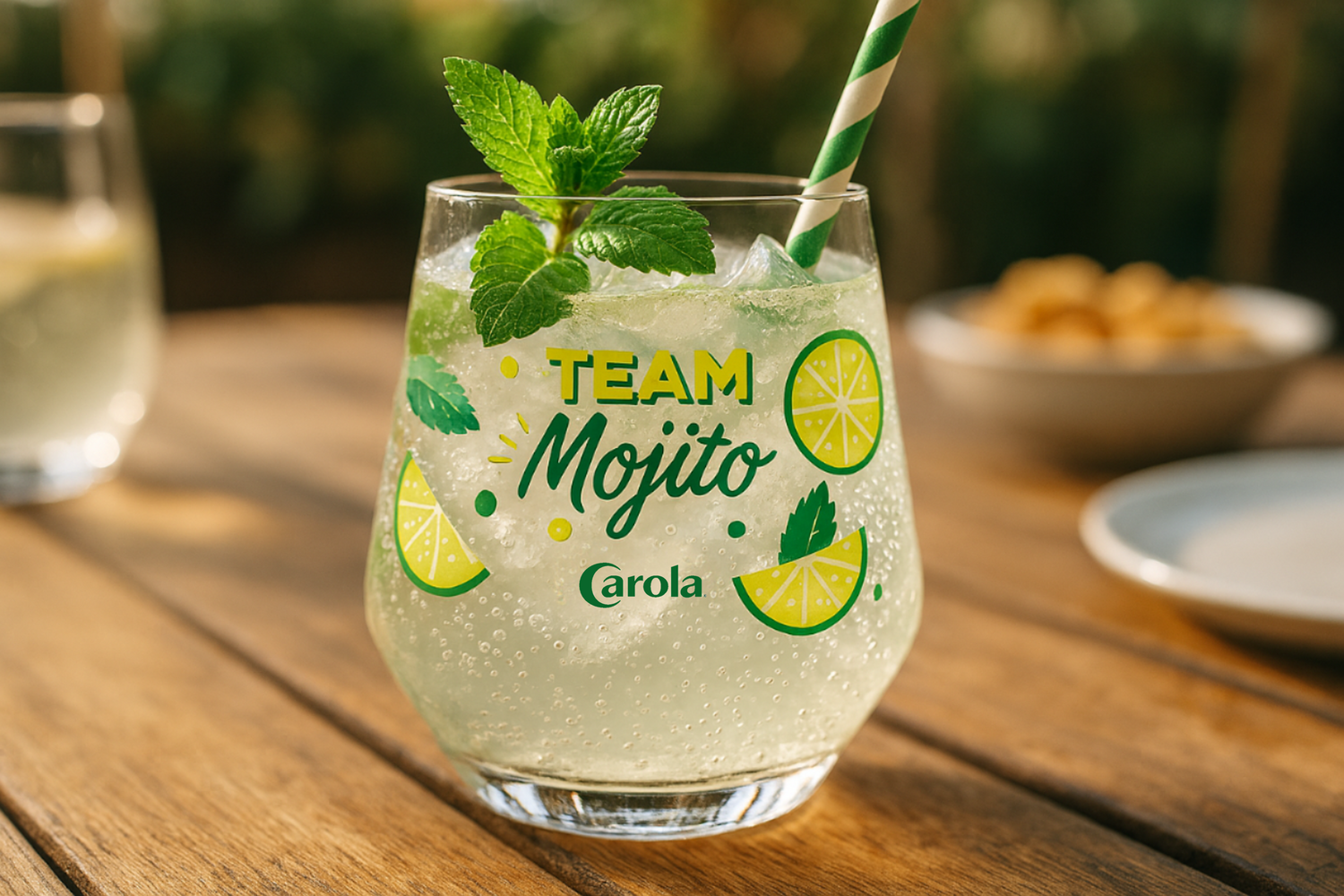 Verre Carola "Team Mojito" - Lot de 2