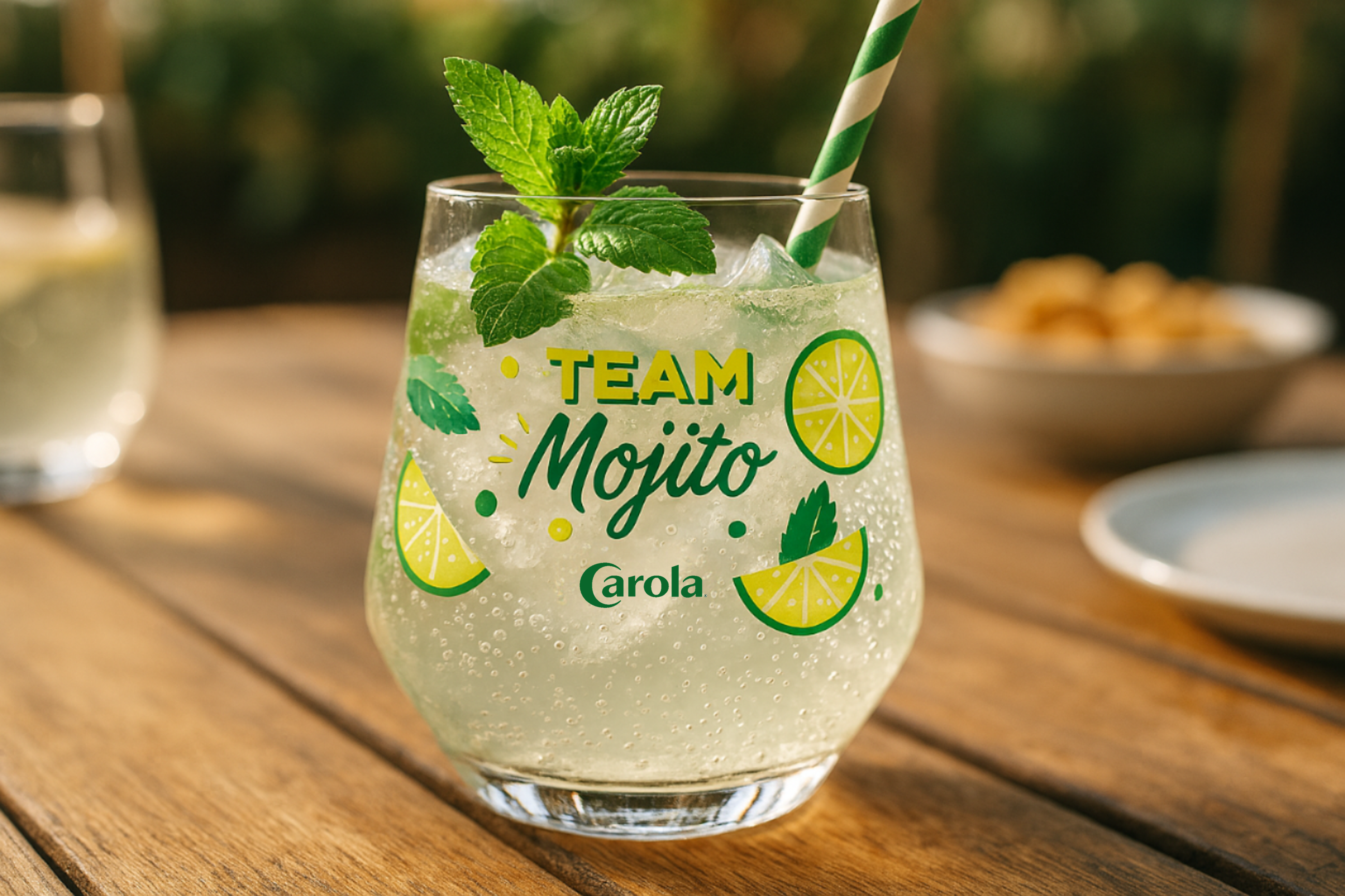 Verre Carola "Team Mojito" - Lot de 2