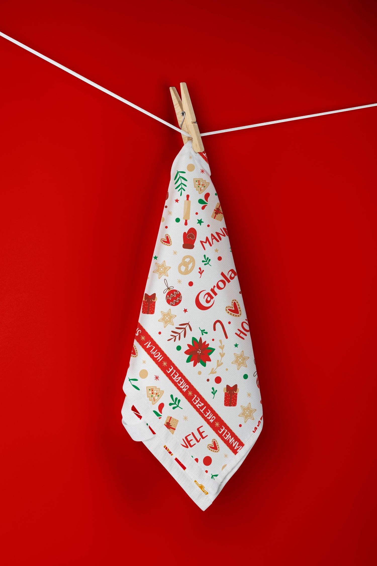 Torchon de Noël Carola