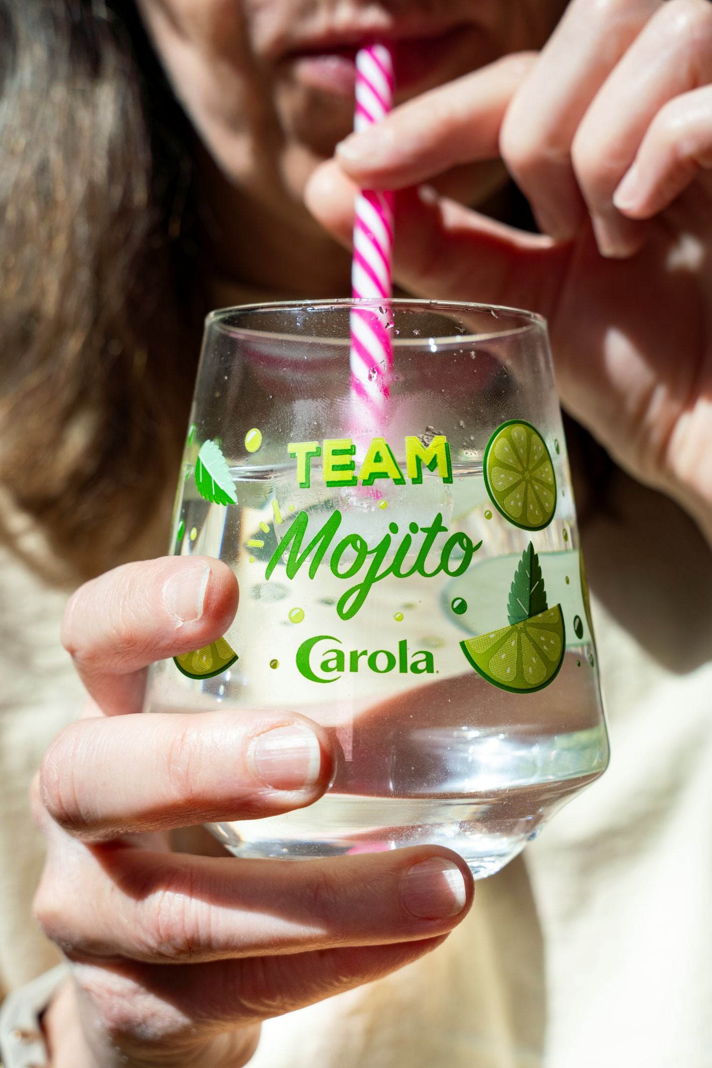 Verre Carola "Team Mojito" - Lot de 2